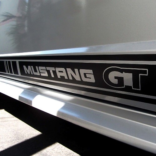 Musclecarmodel GT Lettering Side Vinyl Decal Sticker for Musclecar Musclecarmodel 1999-20