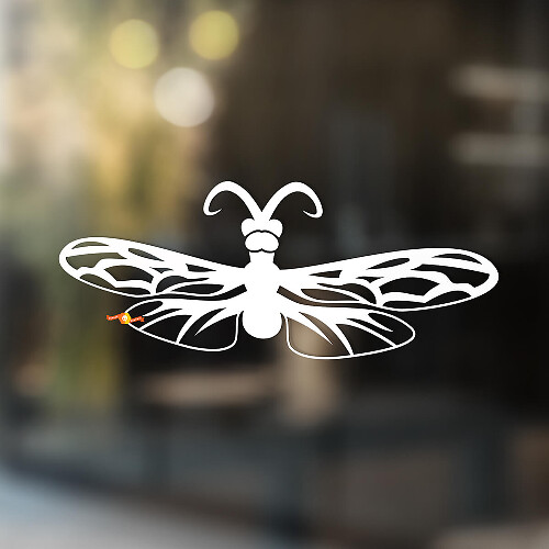 Dragonfly Universal Vinyl Decal Sticker_1