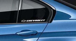 Chevrolet Sticker Decal Racing American Chevrolet Chevy Truck SS Camaro Pair