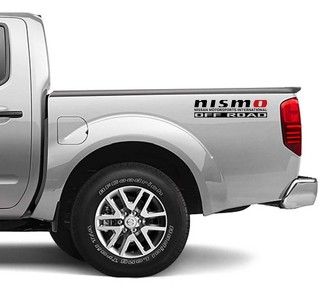 2X Nissan Frontier Vinyl Both Side Stickers Decals 4x4 Graphics nismo