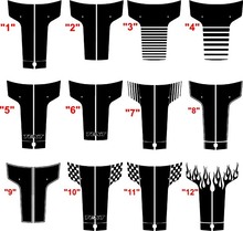 2008 - 2014 Dodge Challenger Hood Sticker Decal Kit Choose from the Designs Below
 3