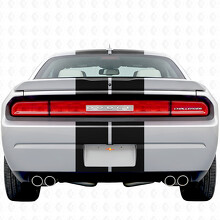 Dual Racing Stripes Full Kit Vinyl Decal Sticker for Dodge Challenger 2008-2014_3