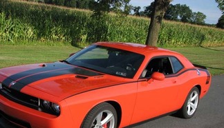 2008 & Up Dodge Challenger Hockey Bodyline Side Stripe Kit