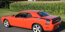 2008 & Up Dodge Challenger Hockey Bodyline Side Stripe Kit 2