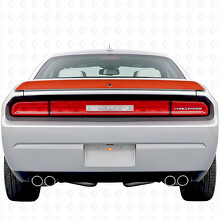 Blackout Stripe Spoiler Trunk Vinyl Decal Sticker for Dodge Challenger 2008-2014_4