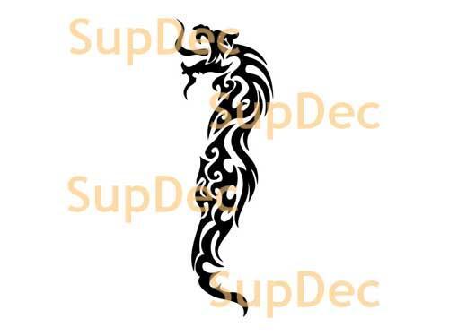 Dragon Vinyl Art Wall  Window Bathroom Sticker Decal #15
