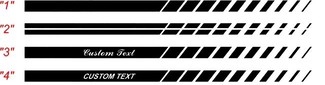 2008 & Up Challenger Strobe Style Rocker  Panel Stripe Kits