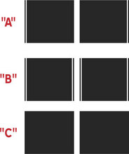 2019 & Up Dodge Challenger 18 piece Hellcat / Hellcat Redeye Style Rally Stripe Sticker Decal Kit
 2