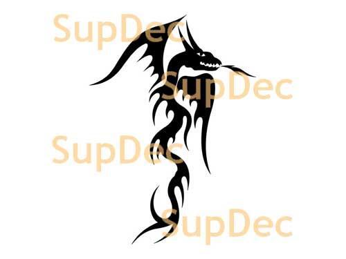 Dragon Vinyl Art Wall Window Bathroom Sticker Decal #18
