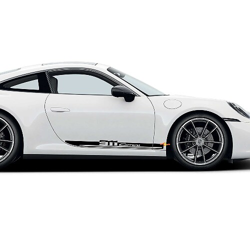 Side Door Stripes Kit for Porsche 911 Carrera Decal Sticker