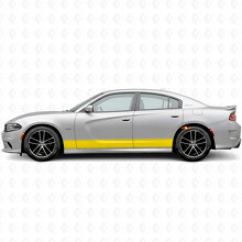 Outline Stripes Side Vinyl Decal Sticker for Dodge Charger 2015-2026_5