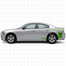 5.7L Outline Stripes Bedside Vinyl Decal Sticker for Dodge Charger 2011-2014_3