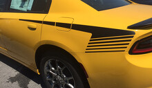 Hockey Style Quarter Panel Stripe Kit 2 for Dodge Charger 2