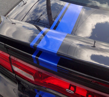 2006 & Up Dodge Charger Offset Style Rally Stripe Kit Vinyl Decals Stickers 2