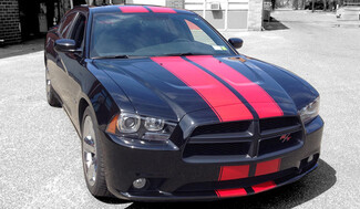 2015 & Up Dodge Charger 18 piece  Rally Stripe Decal Kit
