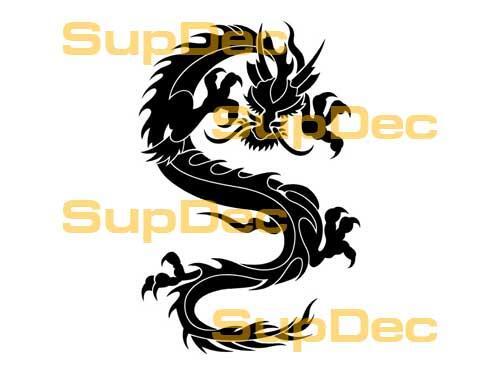 Dragon Vinyl Art Wall Window Bathroom Sticker Decal #33
