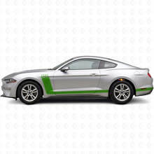 Custom 300 H.P. Side Outline Stripes Vinyl Decals Kit for Musclecar Musclecarmodel 2010-20_3
