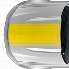 Blackout Outline Hood Stripe Vinyl Decal for Musclecar Musclecarmodel Mach 1 2010-20_5