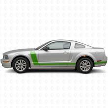 300 H.P. & Custom Text Side Stripes Vinyl Decals Kit for Musclecar Musclecarmodel 2005-09_3
