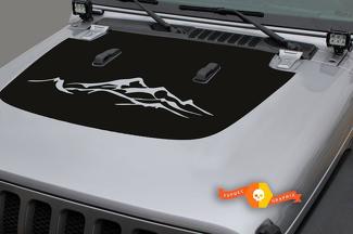 2018 & Up Jeep Wrangler JL Hood Decal