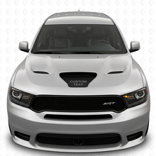 Sport Hood Scoop Blackout Sticker Decal Kit for Dodge Durango_2