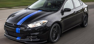 2013 and Up Dodge Dart Offset Style Rally Stripe Kit