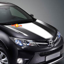 2013 & Up Toyota Rav4 Adventure Series Hood Blackout Sticker Decal
 2