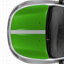 Dual Blackout Hood Stripes Vinyl Decal Set for Dodge Dart 2013+_3