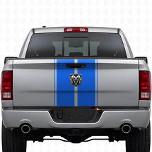 Dual Rally Hood & Tailgate Stripes Vinyl Decal Kit for Dodge Ram 2009-18_4