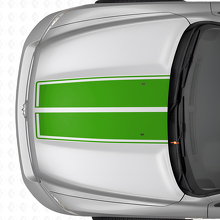 Dual Rally Hood & Tailgate Stripes Vinyl Decal Kit for Dodge Ram 2009-18_5
