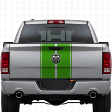 Dual Rally Hood & Tailgate Stripes Vinyl Decal Kit for Dodge Ram 2009-18_6