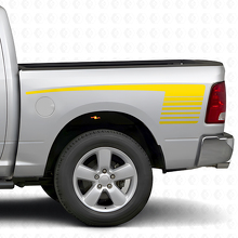Hockey Stick Strobe Style Rear Side Vinyl Decal Kit for Dodge Ram 2009-18_5