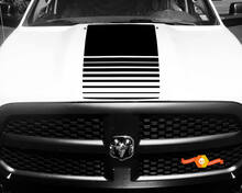 2009 - 2023 Dodge Ram Hood Stripes 2