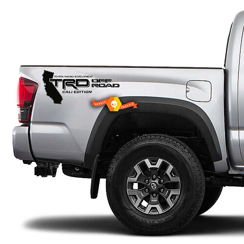 TRD Off Road Cali Edition Bedside Decal for Toyota Tacoma Tundra