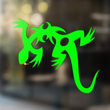 Gecko Art Universal Vinyl Decal Sticker_2