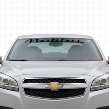 Malibu Windshield Banner Vinyl Decal for Chevrolet Malibu _2