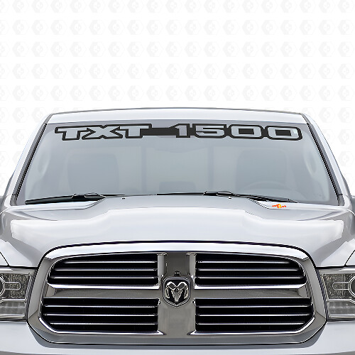 Custom Windshield Banner Vinyl Decal for Dodge Ram 1500