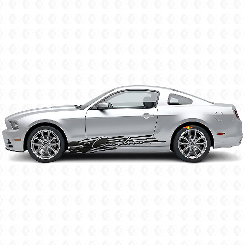 Custom Mud Splash Side Vinyl Decals for Musclecar 