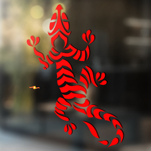 Stripes Gecko Tribal Style Universal Vinyl Decal Sticker_4