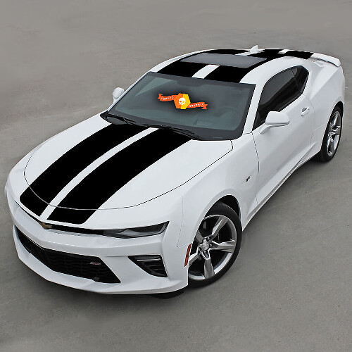 Chevrolet Camaro 2016-2018 Over The Top Racing Double Vinyl Stripes