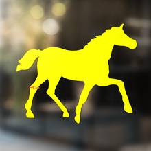 Running Horse Universal Vinyl Decal Sticker_3
