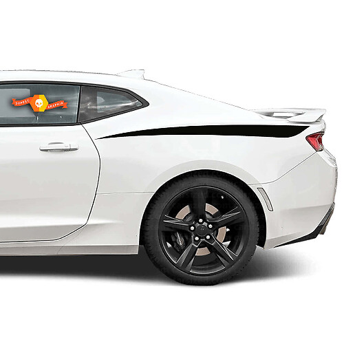 Rear Side Stripes Vinyl Decal Sticker for Chevrolet Camaro