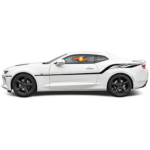 Chevrolet Camaro 2010-2020 Fire Wings Style Side Stripes
