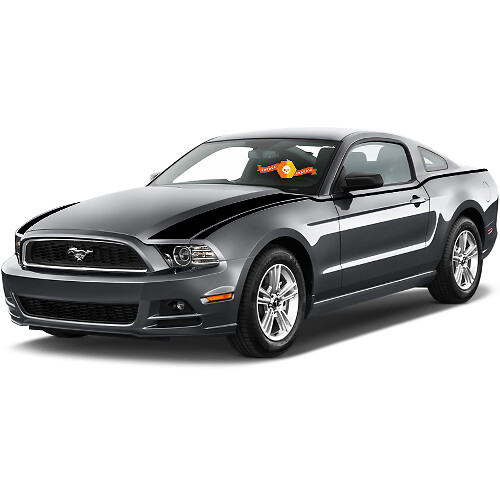 Ford Mustang 2013-2020 Hood And Side Javelin Stripes