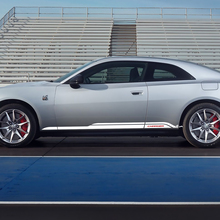 Side rocker panel decal stripes for Dodge Charger Electric 2 colors
 2