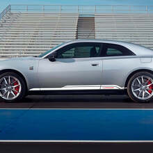 Side Rocker Panel Stripe Decal Stickers 2 for Dodge Charger Electric 2