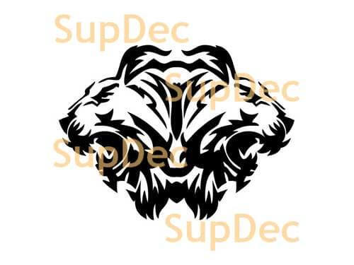 Lion Vinyl Art Wall  Window Bathroom Sticker Decal removable #4
