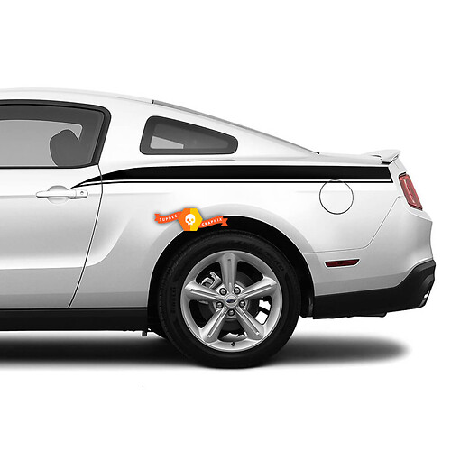 Rear Quarter Side Stripes for Ford Mustang 2005-2024
