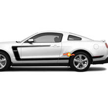C-Stripes Boss Style for Ford Mustang 2005-2024 Vinyl Decals Stickers
 2