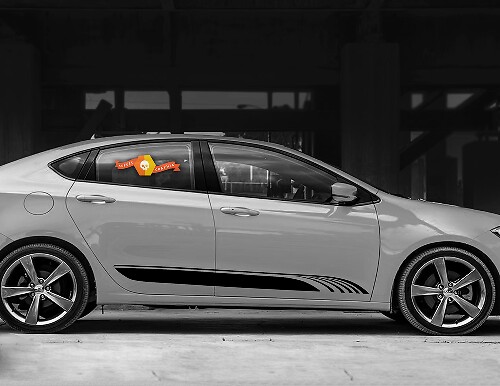 Dodge Dart 2013 -2020 Lower Door Rocker Panel Side Stripes